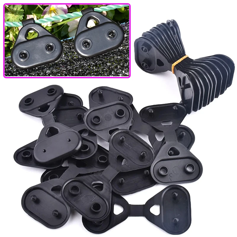 5~80 Pcs Sunshade Net Clip Outdoor Awning Cloth Clip Camping Garden Tool Garden Building Fence Net Fixed Clip Sunshade Hook