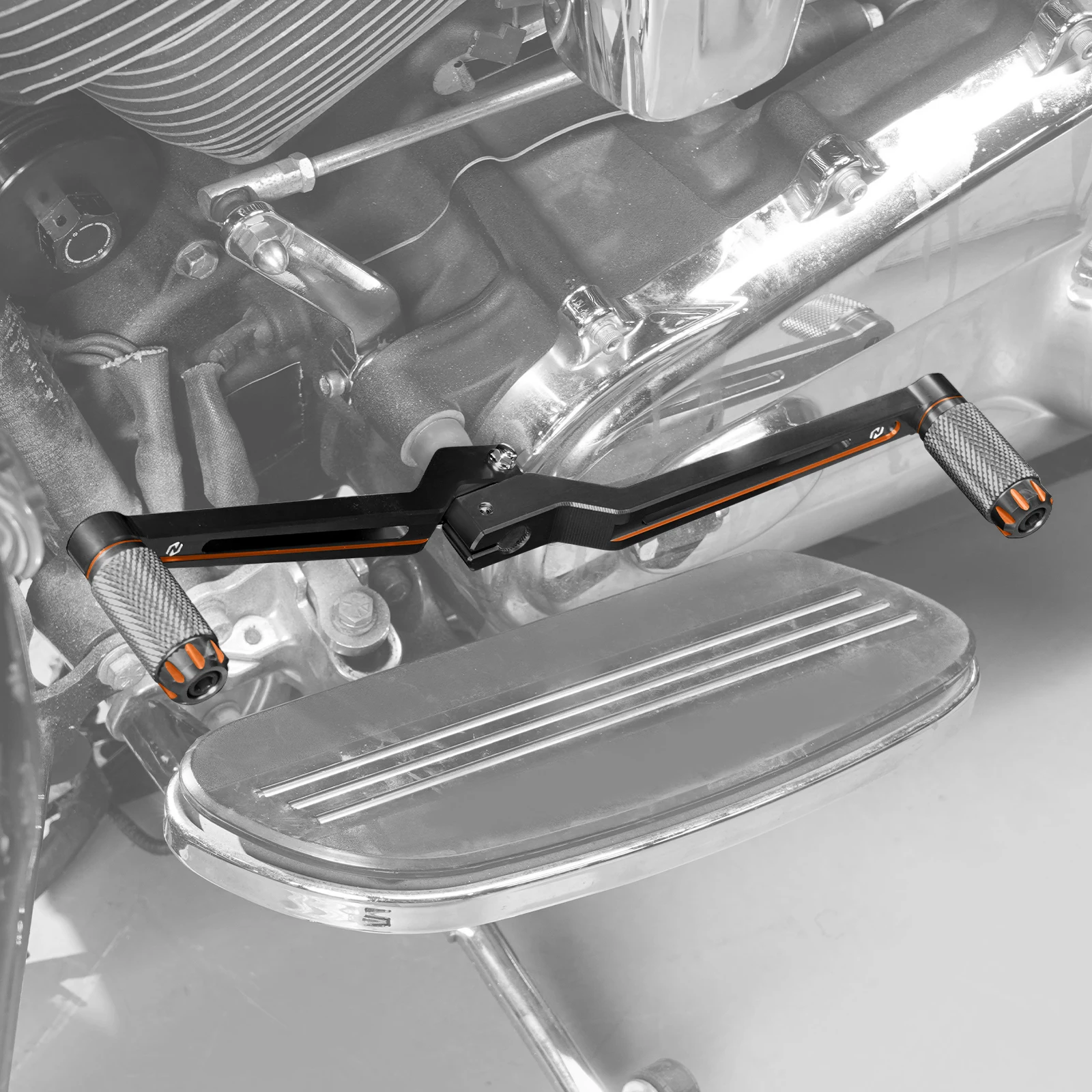 Für Harley Street Glide FLHXS 2014-2024 Erweiterte Schalthebel Road King FLHR Classic FLHRC Road Glide FLTRX Ultra FLTRU – Detail 9