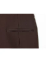 TFMLN  Elegant Women Short Sleeve Mini Dress Slim Fit High Waist Short Sleeve Solid Dresses Simple Bodycon Commuter Dress - Image 5