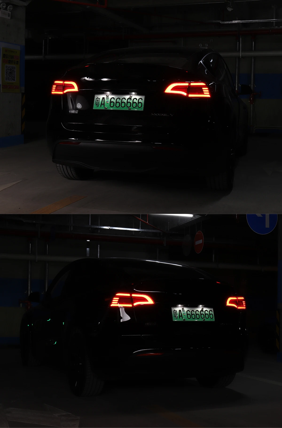 Tesla Model 3 Model Y Auto LED-Rücklicht