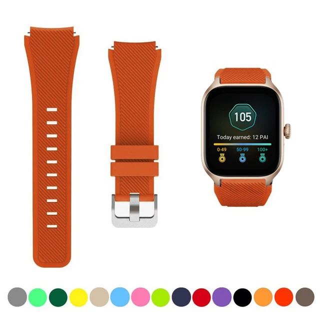 Silicone Strap - Premium 20mm/22mm Watch Band Replacement