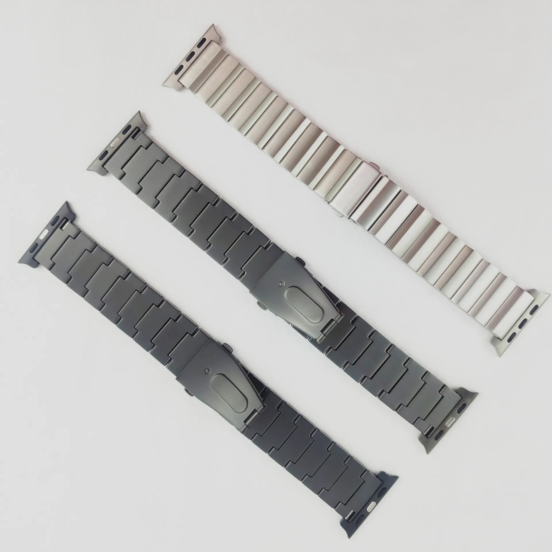 Titanium Watch Band For Apple Watch Ultra 49MM 44MM 45MM 42MM Luxury MetalStrap For Iwatch Sereis 9 8 7 6 SE 5 4 3 2 1 Bracelet