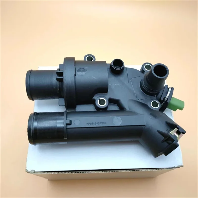 Engine Coolant Thermostat with Sensor For Land Rover Freelander 2 2.2 Td4 RR Sport JAGUAR FIAT III LR001312 C2S44028