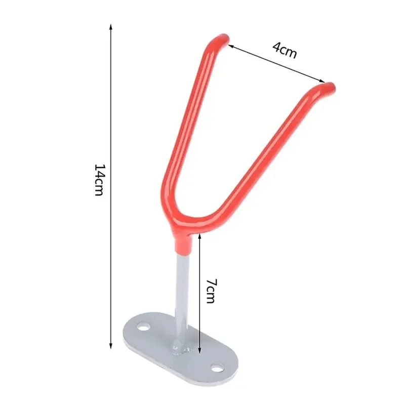 1PCs rack stand painting spray holder rubber protection wall bench Mount wall mounted bracket metal hand tools accessories