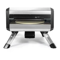 Outdoor Mini Pizza Oven Gas Powered Egg Tart Baker Oven Stainless Steel 14 Inch Pizza Baking Machine 2
