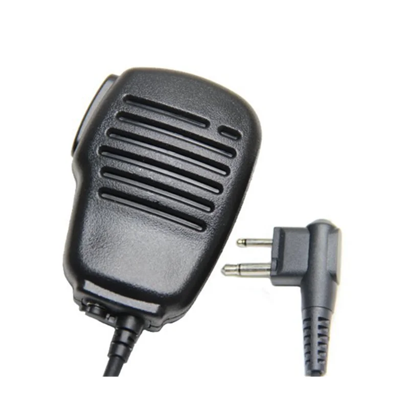 Altoparlante Remoto A Spalla Antipioggia Microfono Ptt Per Radio Motorola A 2 Pin Cp040 Gp300 Xt420 Xt460 Midland G15