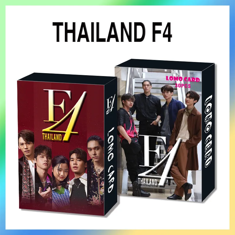 30PCS/Set Thailand Stars Thailand F4 Bright Win OFFGUN LOMO Cards