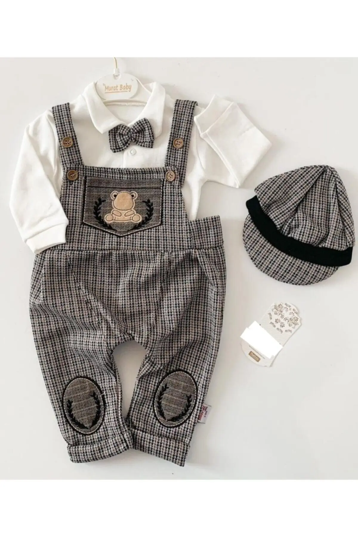 

Baby Boys Brown Loafers Clothes Set Bodysuit Wear Set pieces diaper carter costume pyjama outdoor wear winter autumn