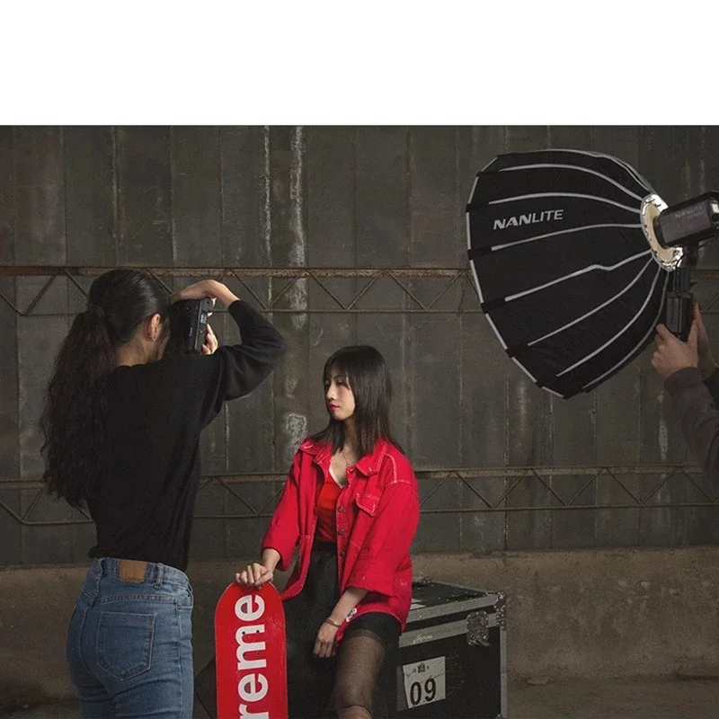 판매 중 난구앙 SB-FZ60 60cm 소프트박스 (나날트 60 라이트 엄브렐라 사진 조명용 소프트박스, 보웬스 마운트) ™ 라운드