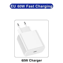 60W USB - C Super Fast Charger with Type C Cable - Only EU Charger