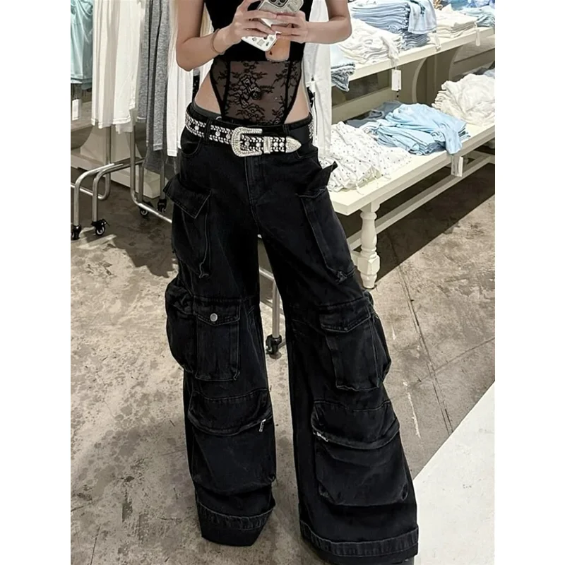 American Vintage High Waist High Street Style Jeans Women's