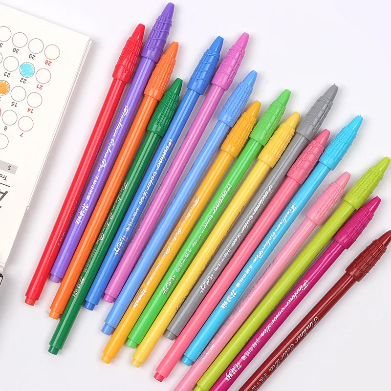 24Color Colorful Fine Point Pens for Bullet Journaling Note Taking Writing Drawing Coloring Cute Japanese Stationery Vintage Pen - 4