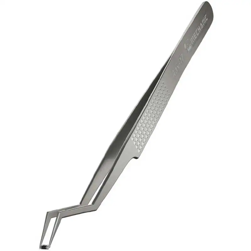 Aax-17 tin Precision Tweezers precision tweezers for precise clamping of tin wire Non-slip and wear-resistant Made of stainless steel