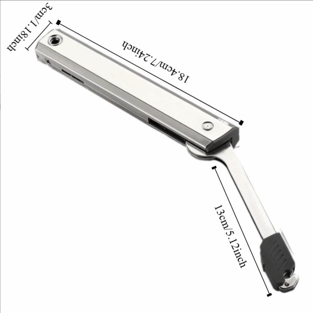 Heavy Duty Hydraulic Cabinet Hinge Buffering Concealed Soft Closing Hinges Free Stop Durable Cabinet Door Support