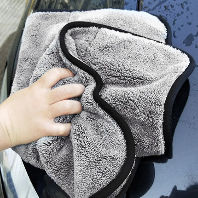 Полотенце из микрофибры для мытья автомобиля, 40 х40 см, 1200 г/м2