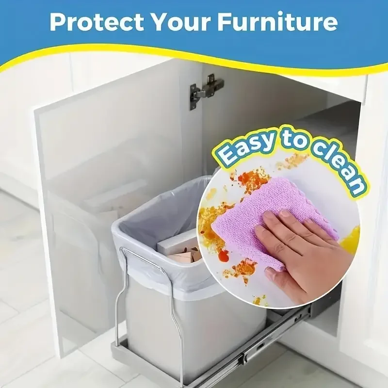 60cm*2m Kitchen Transparent Wall Stickers Protective Film Electrostatic Adsorption Glue-Free Waterproof And Oil-Proof Stove Tile