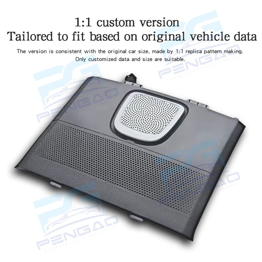 2015-2023 포드 머스탱 리프트 센터 장착 오디오 고음 경적 앰비언트 라이트 의식적 오디오 개조 업그레이드
