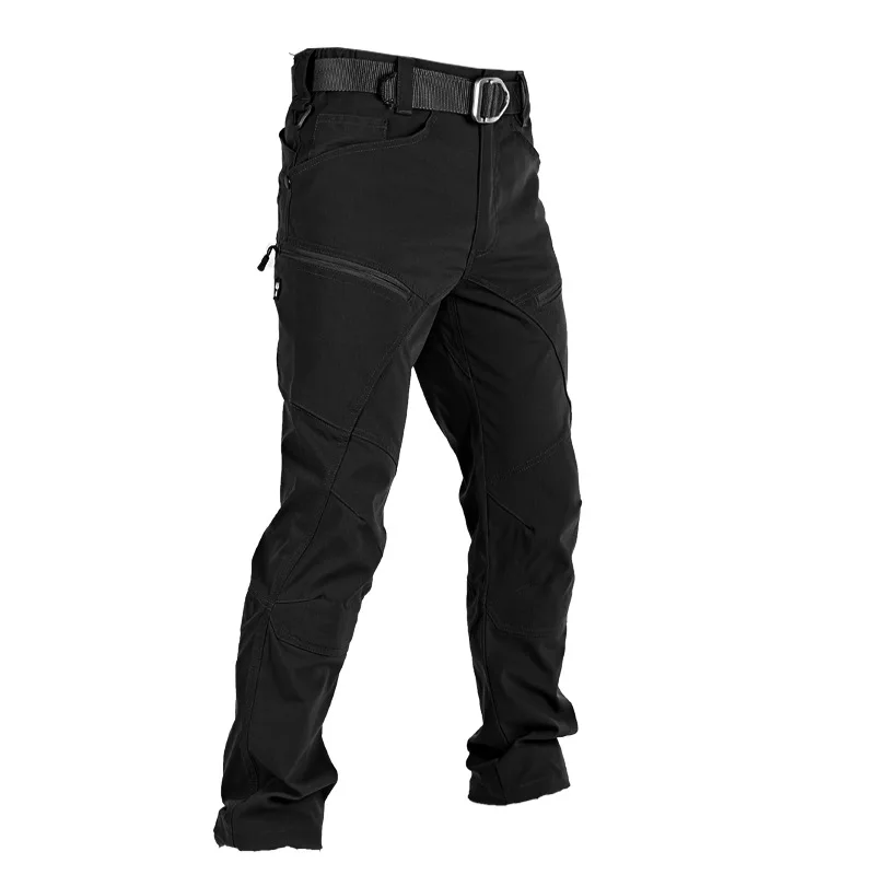 Description Picture 2 of itemMen's Overalls Spring And Autumn New Tactical Pants Multi-Functional Pocket Elastic Slim Assault Pants