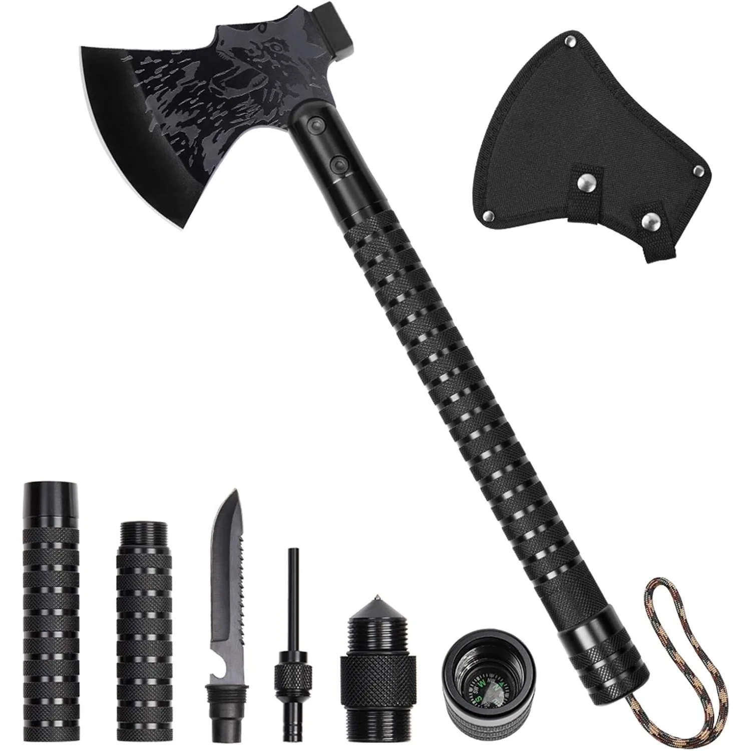 Folding Tactical Survival Axe – Wanders Kit