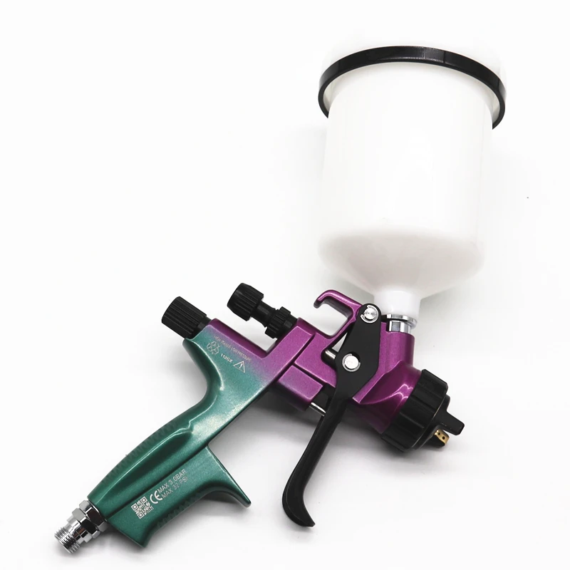 Sprey GUN1.4, 1.8 yedek iğne nozul kiti ile birlikte gelir. Boya