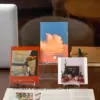 1/6pcs Mini Adjustable Acrylic Plate Stand Display Holder Plastic Clear Easels Desktop Picture Photo Frames Card Rack Home Decor 3