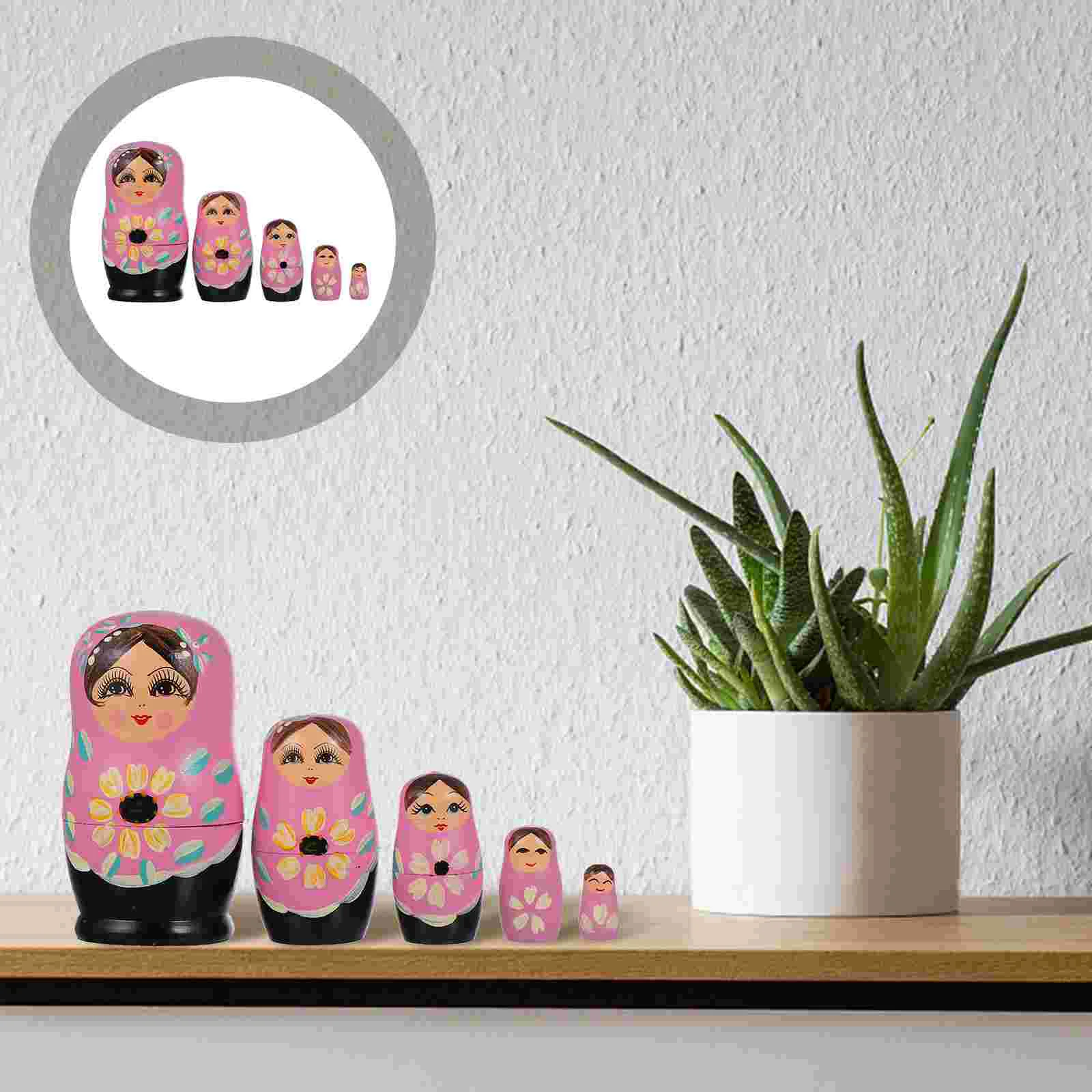 

Детские развивающие игрушки матрешка ручная роспись русские куклы Aldult деревянные детские