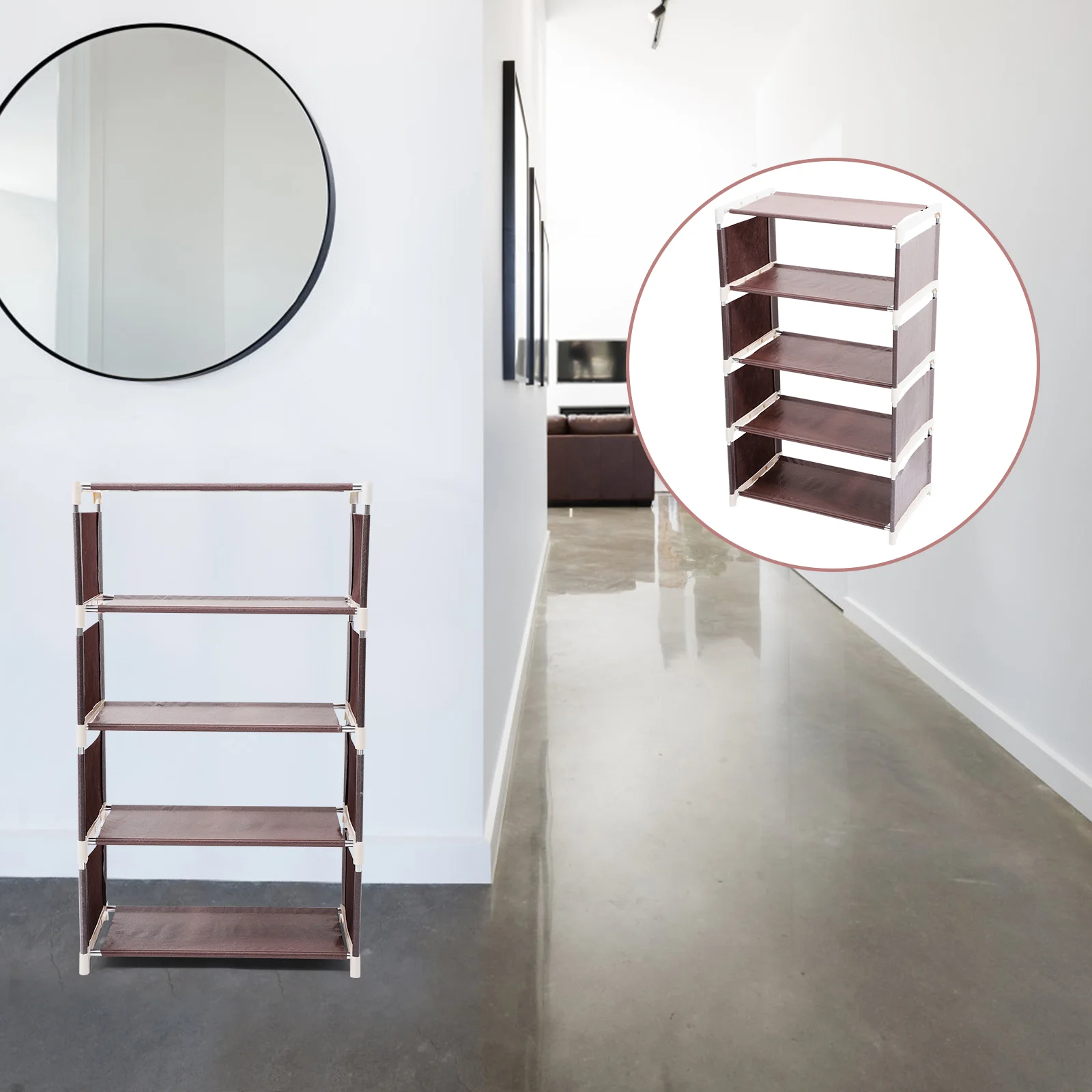 

1Pc Multi Layer Shoes Rack Home Simple Shoes Holder DIY Shoes Storage Shelf