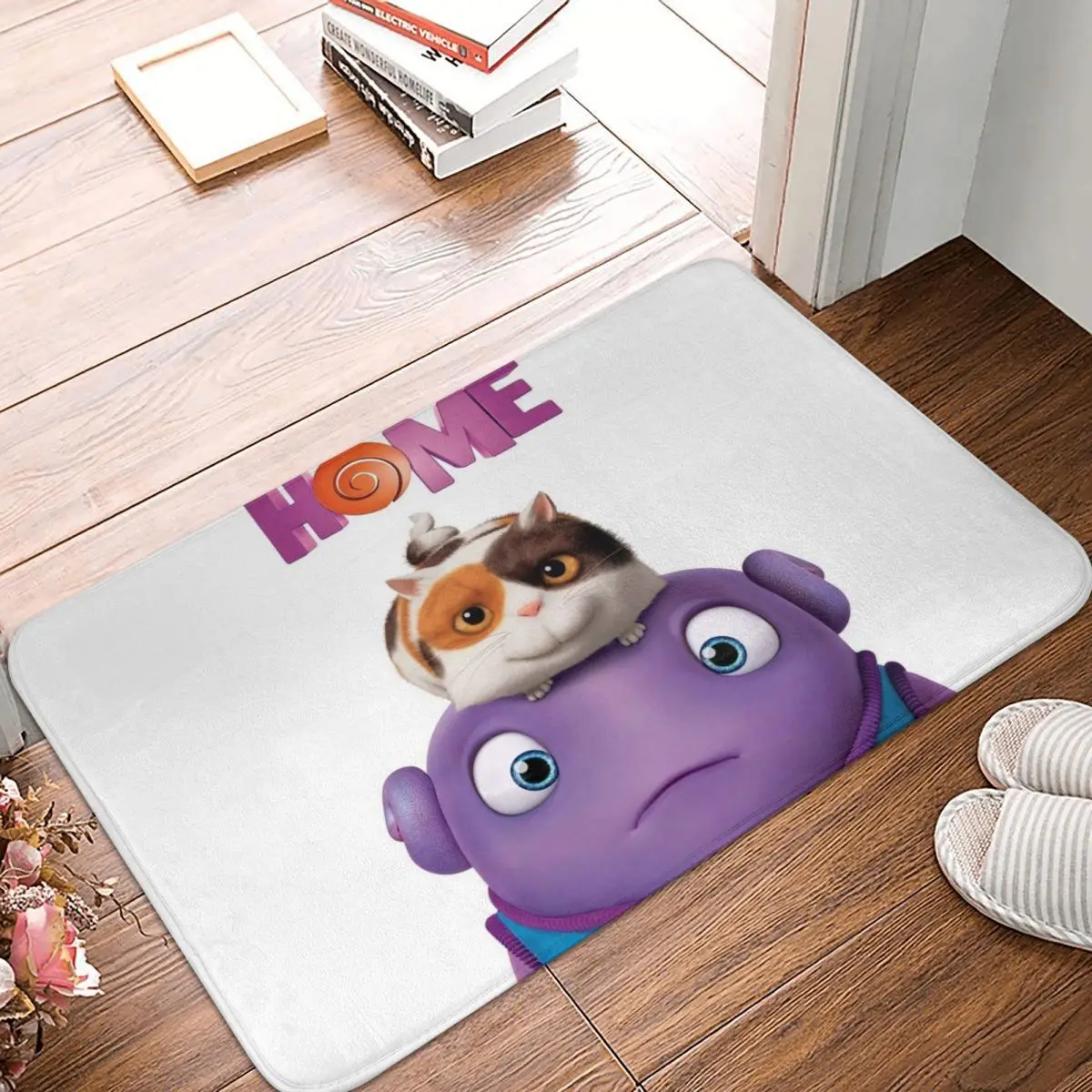 

Противоскользящий коврик для входной двери Happy Smekday