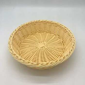 Handmade Imitation Rattan Bread Basket 1