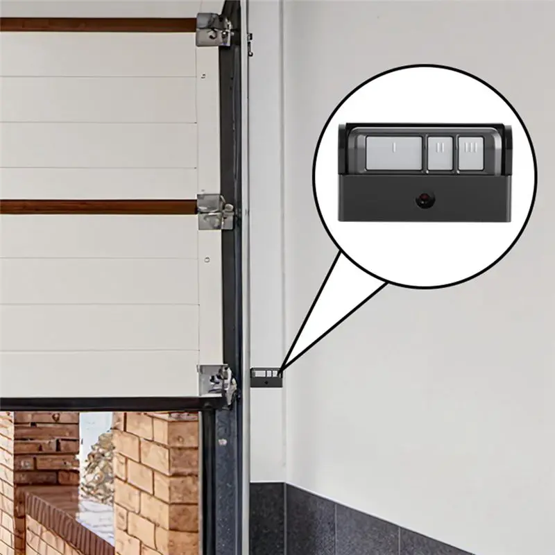 리프트마스터 차고 문 개폐기용 ABKN-벽걸이형 스탠드, 리프트마스터 차고 문 제어용 벽걸이형 홀더 투명