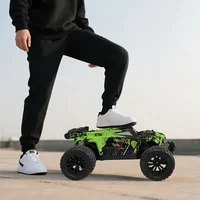 High-speed remote-controlled car, 1:18 scale remote-controlled monster off-road vehicle, durable body suitable for various terra