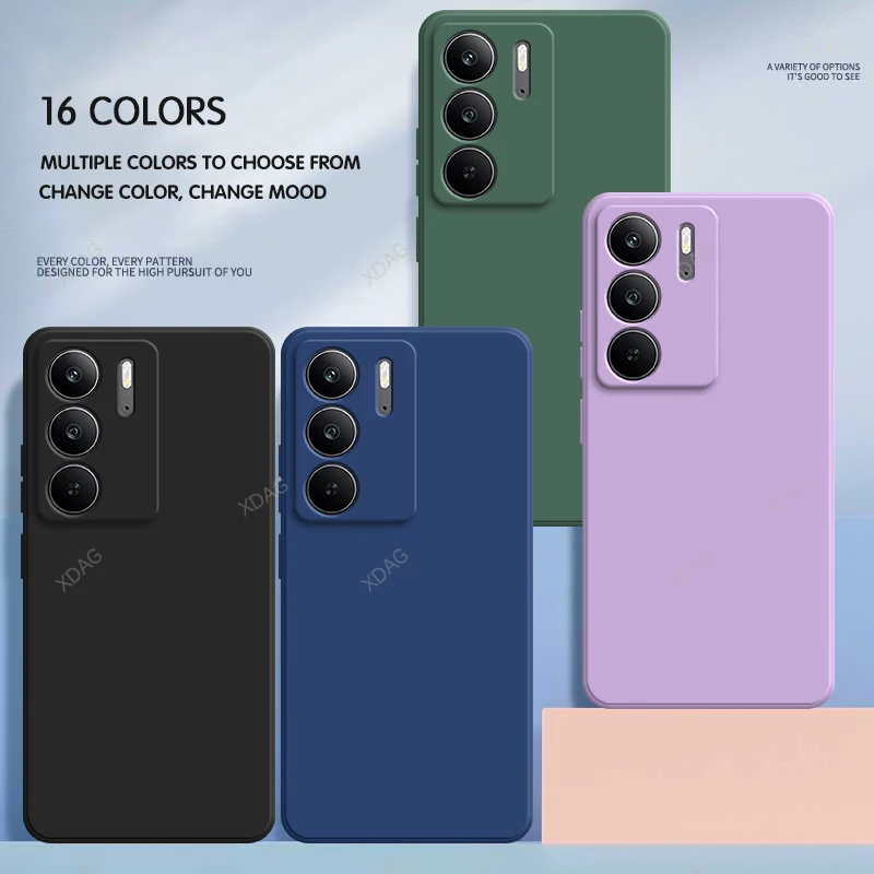 Premium Silicone Phone Case – High-Quality Simple Soft Back Cover