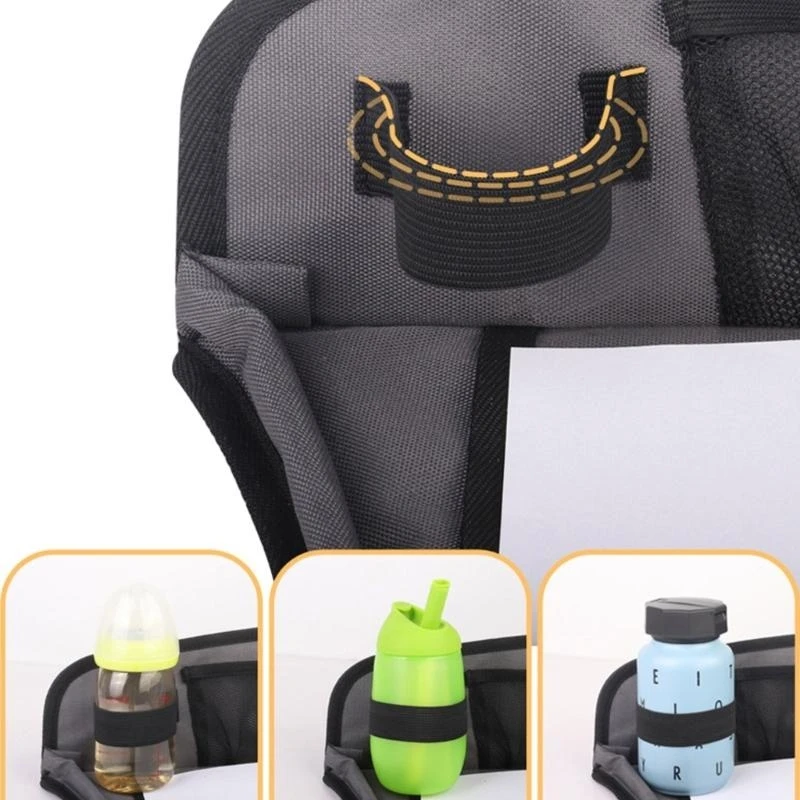 Travel Desk Essential Carseat Table Tray for Kids Water Proofing Feature and Lightweight Design for Easy Portability A2UB
