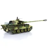 HENG LONG 1/16 7.0 Upgraded King Tiger RC Tank 3888A 360° Turret Barrel Recoil Remote Control Car For Outdoor Gifts TH17526 5