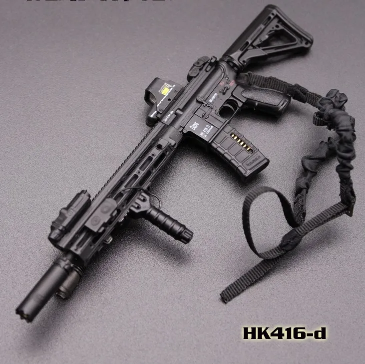 Mini Times 1/6 HK416 M4 Rifle Gun Model for 12'' Action Figure Soldier Toy - Picture 18 of 18