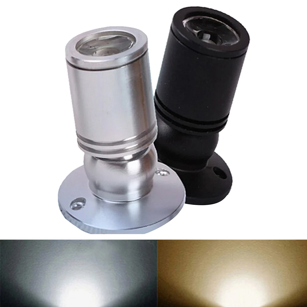 LED Downlight LED Spotlight 1W Led Recessed Cabinet Mini Spot Light 110V 220v 12v Dc Jewelry Show Include Led Driver 6000K Ceiling Light