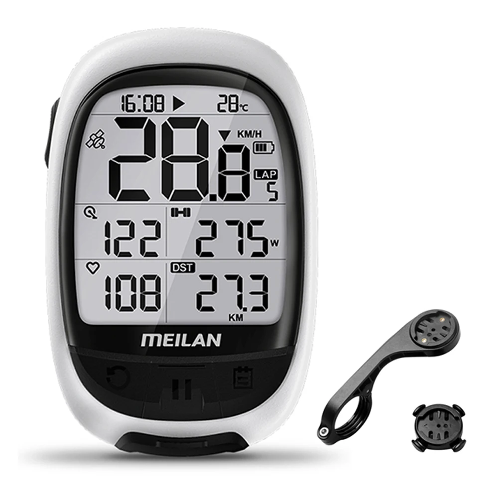 

Meilan M2 GPS Bike Computer Waterproof Bicycle Speedometer Bluetooth Wireless Cyclecomputer Odometer Cycling Cadence Sensor