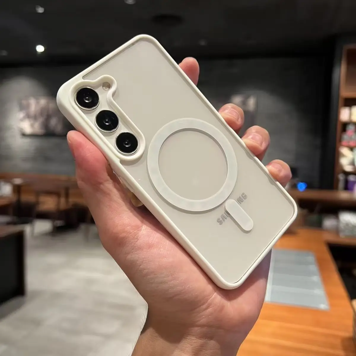 Para magsafe caso magnético para samsung galaxy s25 s24 s23 fe s22 plus ultra borda a15 a35 a55 a16 a36 a56 capa 7