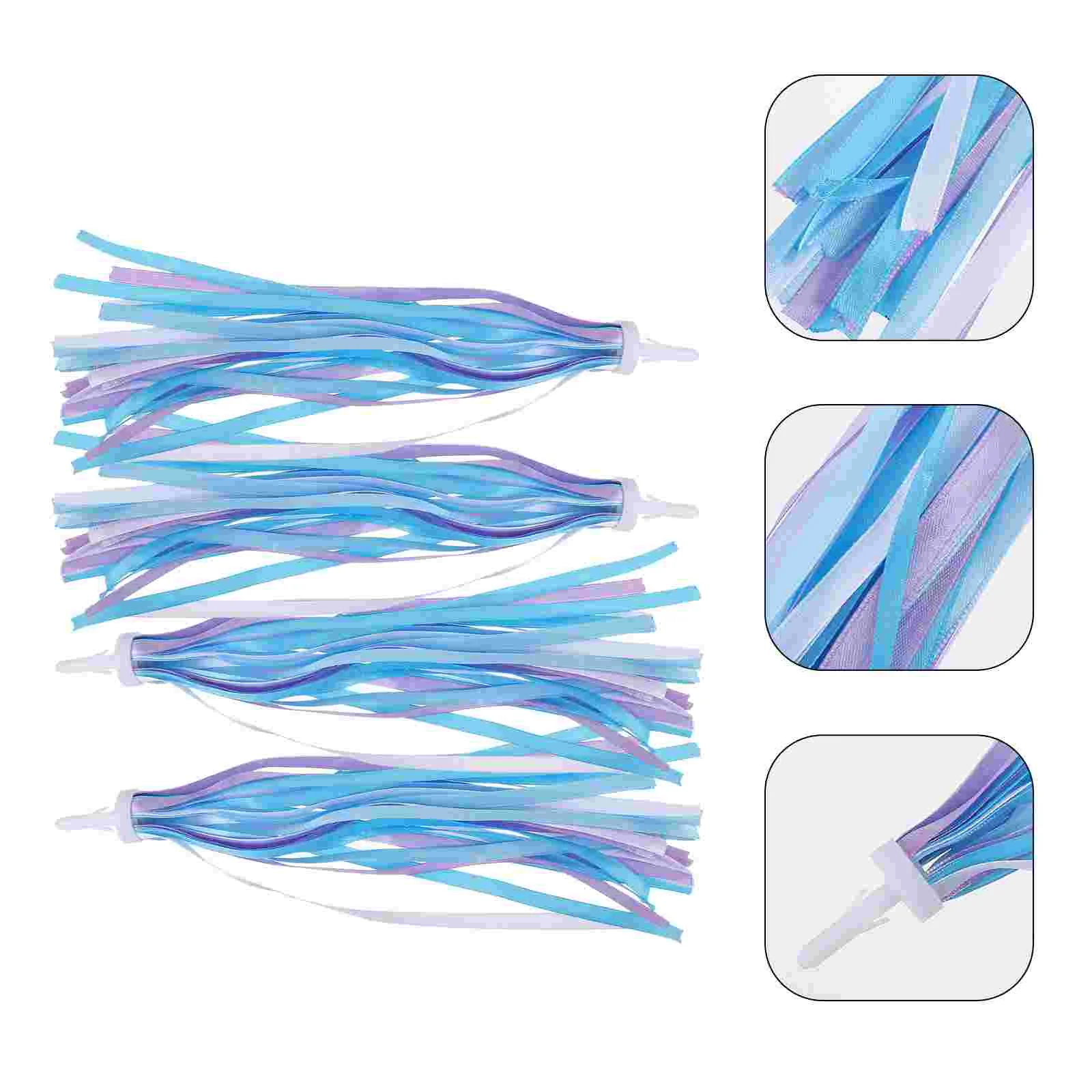 

of Colorful Bike Streamers Scooter Tassels Handlebar Decorative Streamers