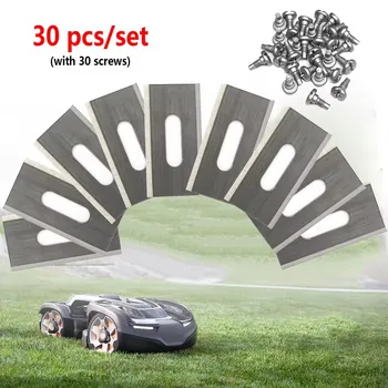 30pcs spare blades, applied to HUSQVARNA Automower 310、420,315X、430X、305 suitable for power Manual, lawnmower