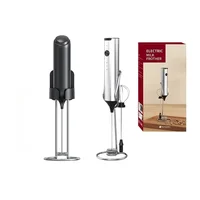 Rechargeable Electric Egg Beater USB type Milk Frother Whisk Coffee Mixer Double Heads Milk Frothers Baking Stirrer Food Blender 1