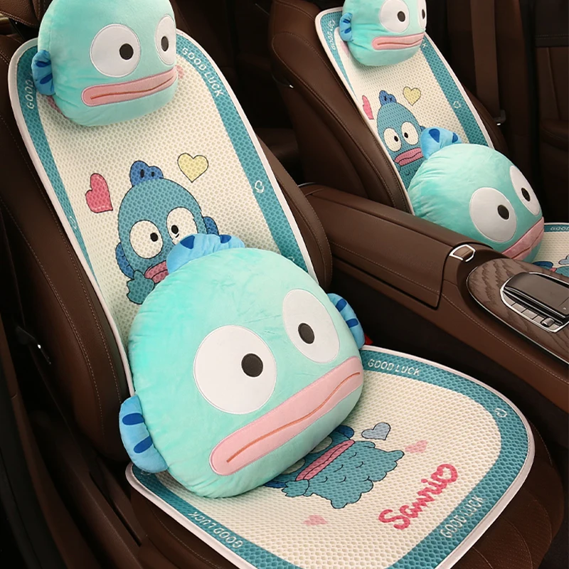 

Sanrio Kawaii Hanyodon подушка для автомобильного сиденья аниме мультфильм Милая модная Изысканная креативная Красивая приятная кожа подушка для сиденья