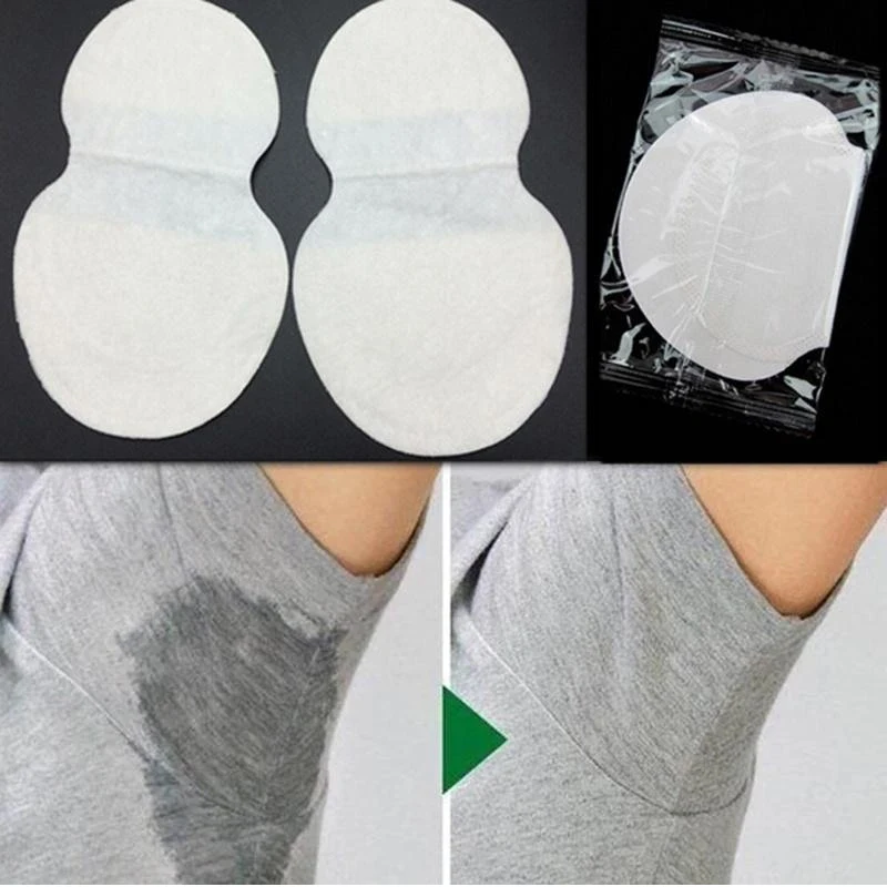 Transparent Underarm Sweat Pad Anti Perspiration Shield Armpit Sweat Absorbing Pad Ultra-thin Breathable Sweat Sticker