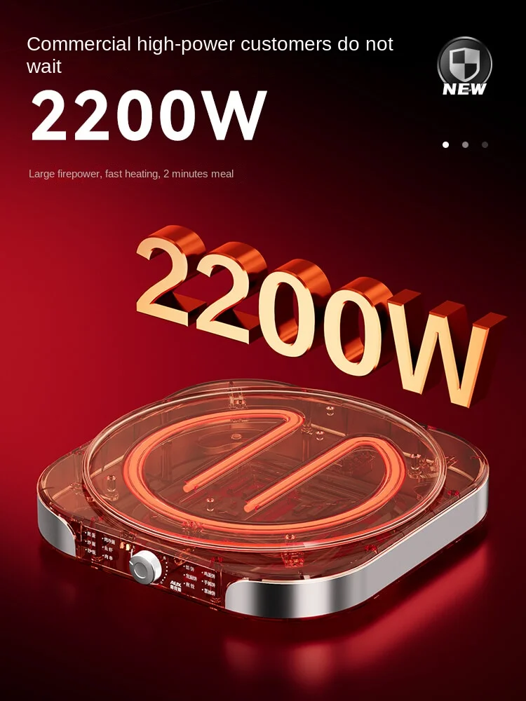 220V Crepe Makers New Grains Griddle Commercial Electricity Pancake Machine Cooking Appliances 2200W Single-side Heating 40CM 4
