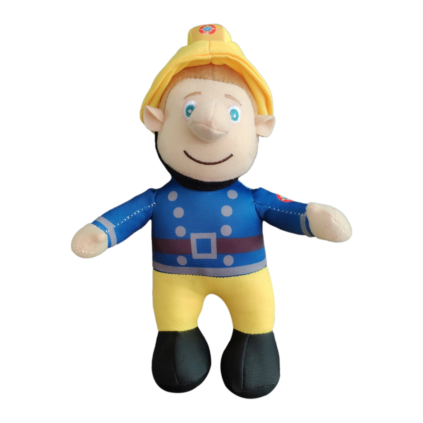 25cm Fireman Sam Figure Plush Toy Anime Cartoon Plush Stuffed Fireman Doll Boys Girls Soft Toys Birthday Christmas Gift For Kids