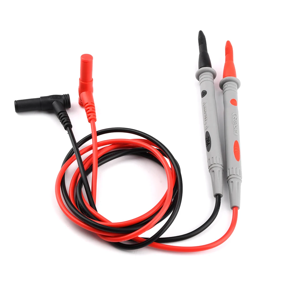 1000V 20A Universal Digital Multimeter Probe Test Leads For Electrical Testing Multimeter Feelers Wire Cable Pen Tip