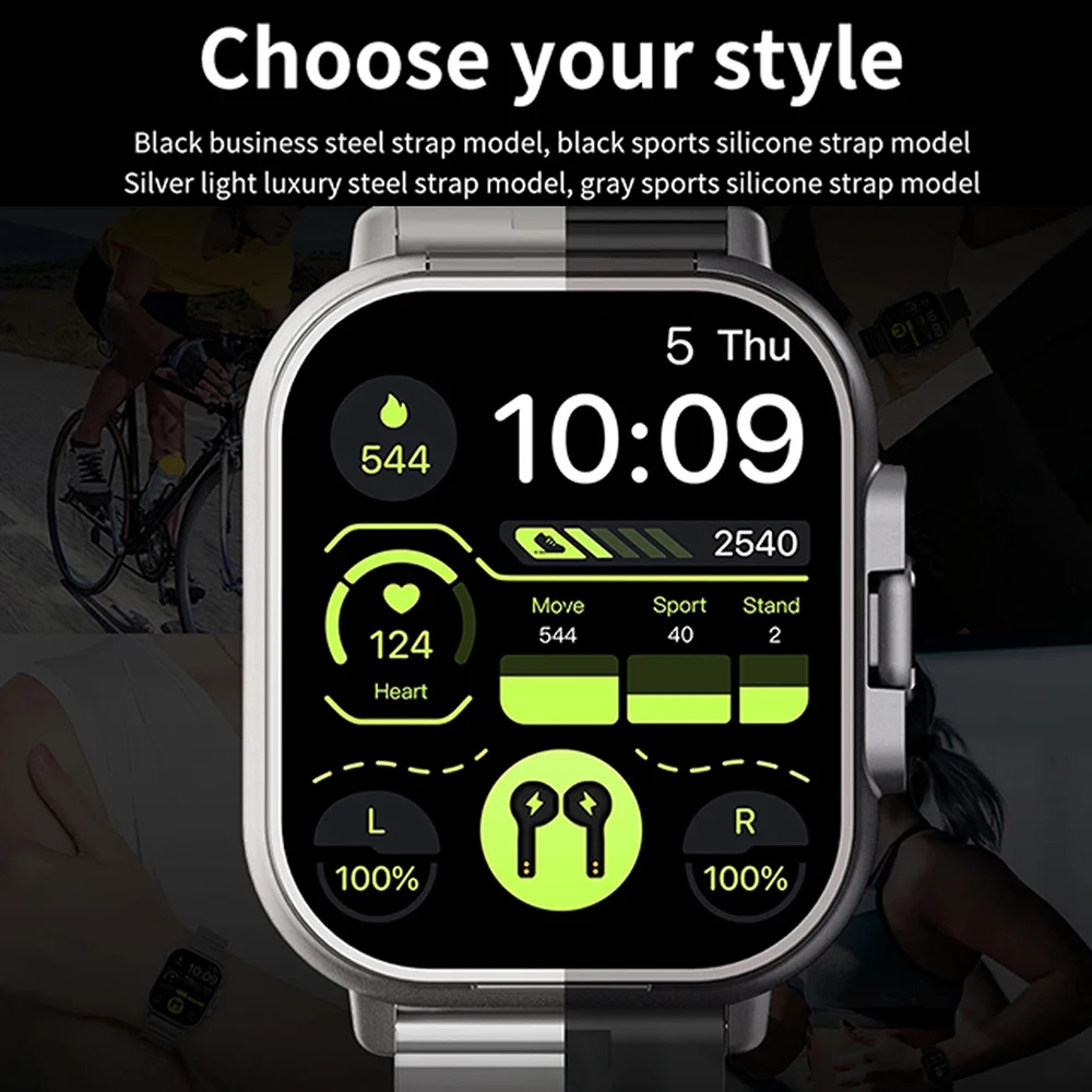 Smartwatch With Wireless Earphone TWS In Smart Watch With