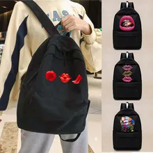 

Unisex Backpacks College Teen Student School Bag Backpack for Women Mouth Series Shoulder Laptop Bags Commute Sport Knapsack