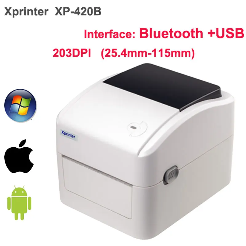 Xprinter 4inch Shipping label/Express/Thermal Barcode Label printer to print DHL/FEDEX/UPS/ USPS/EMS label 4x6 inches Label canon zoemini photo printer Printers