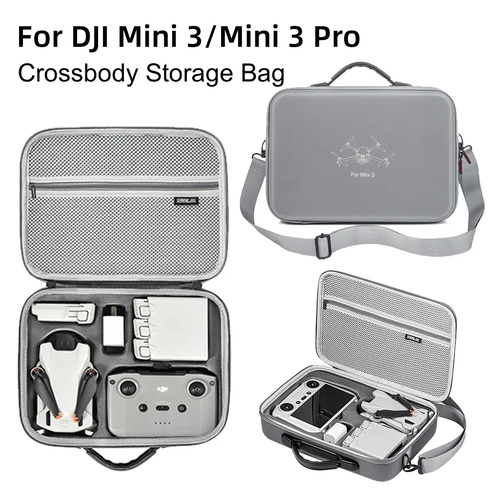 

Для DJI Mini 3 Портативная сумка для хранения через плечо для дистанционного управления дистанционным управлением/Аксессуары для DJI Mini 3 Pro Сумка для дрона